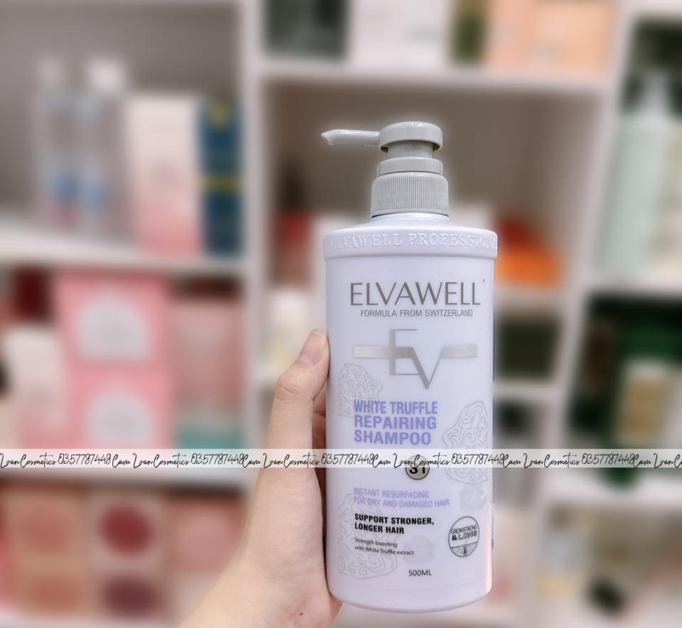 Dầu Gội Elvawell Tím 500ml-duoc-ban-tai-Cẩm Loan Cosmetics