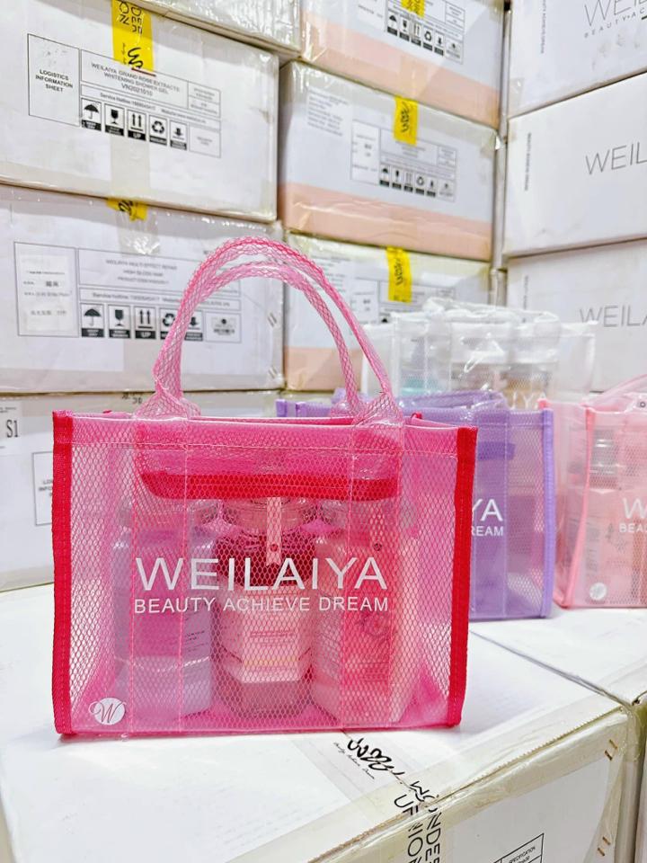 Túi tote bag Weilaiya màu hồng-duoc-ban-tai-Cẩm Loan Cosmetics