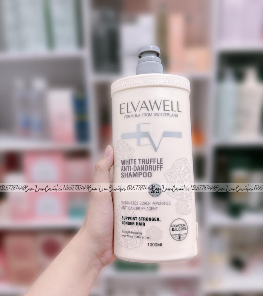 Dầu Gội Elvawell trắng 1000ml-duoc-ban-tai-Cẩm Loan Cosmetics