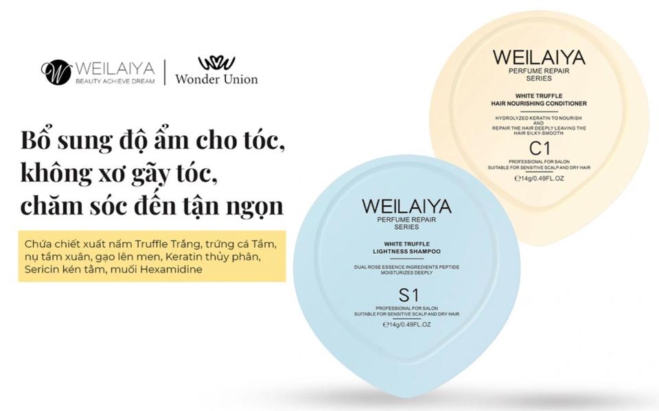 Mini gội xả phục hồi Weilaiya-duoc-ban-tai-Cẩm Loan Cosmetics