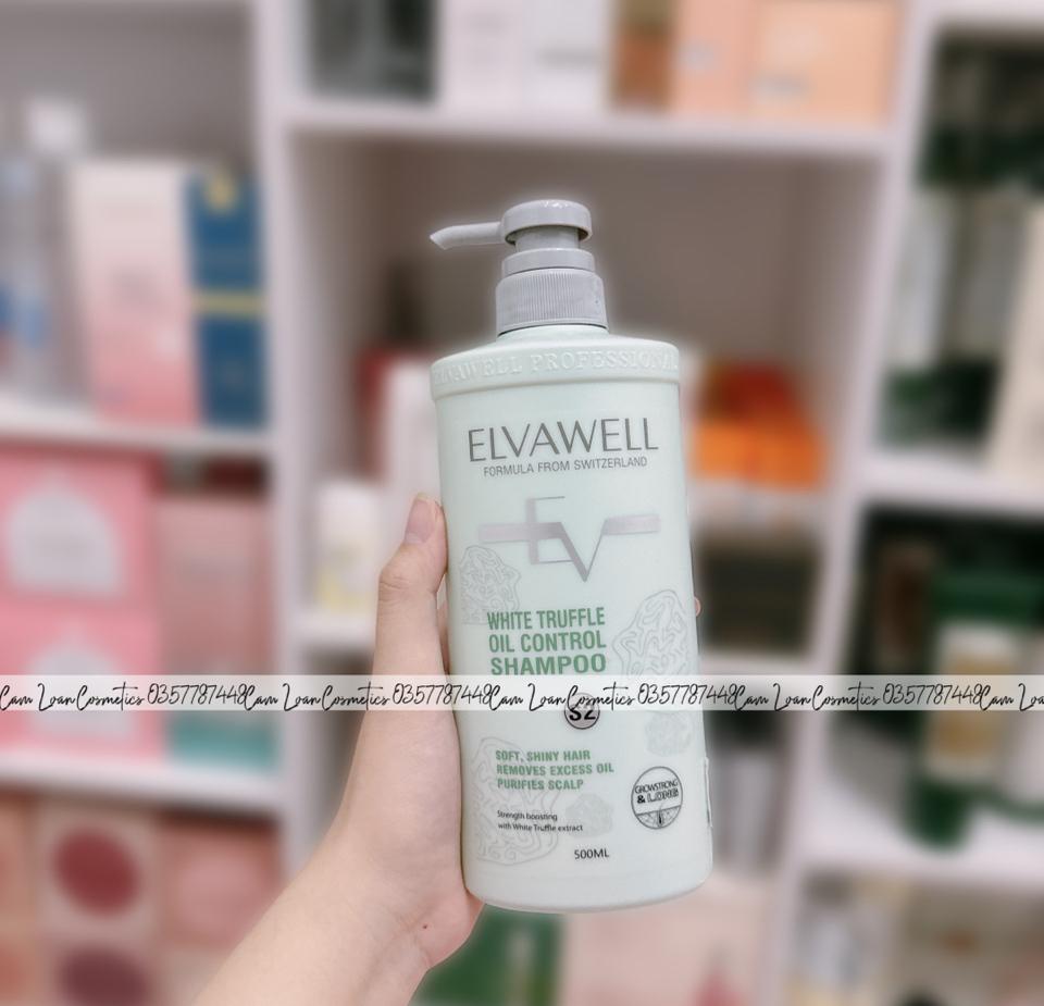 Dầu Gội Elvawell Xanh 500ml-duoc-ban-tai-Cẩm Loan Cosmetics