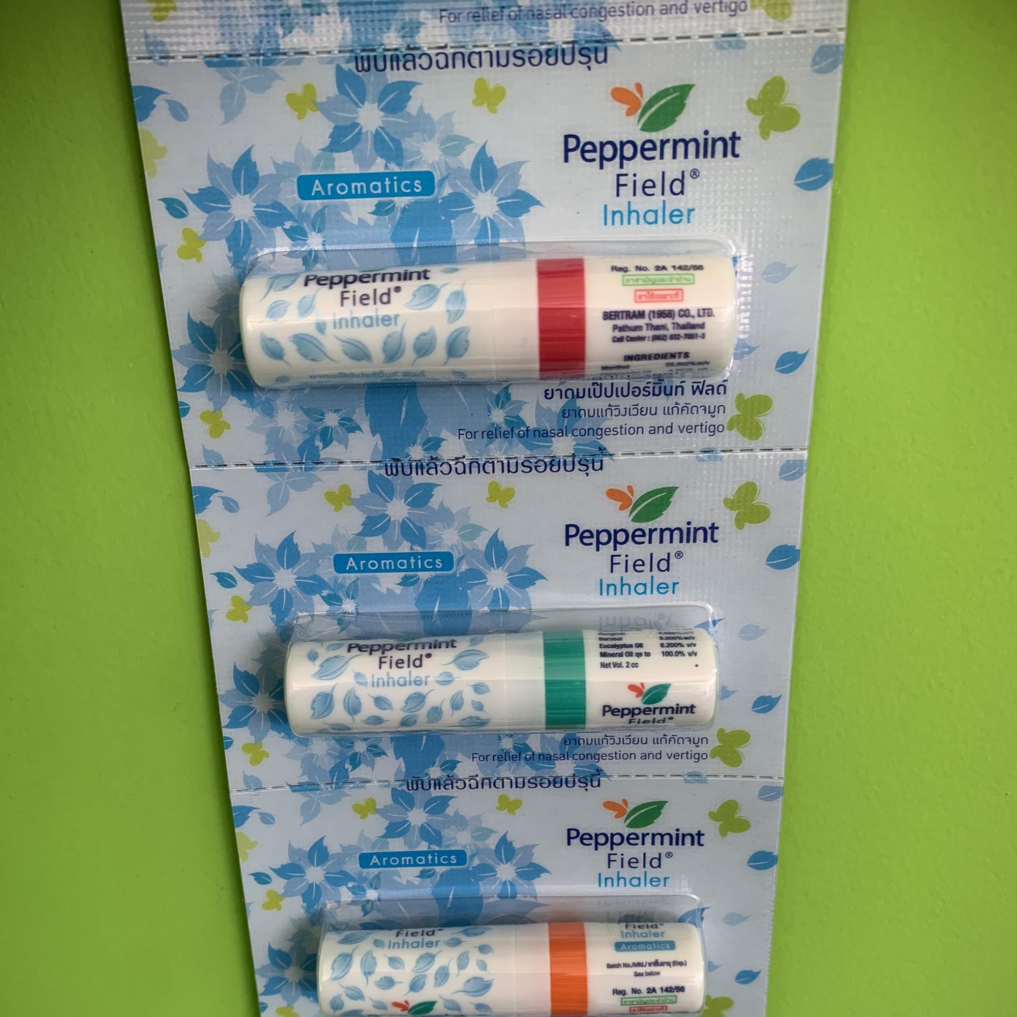 Ống hít Bạc Hà  Peppermint  Field Inhaler-duoc-ban-tai-Trần Anh Style