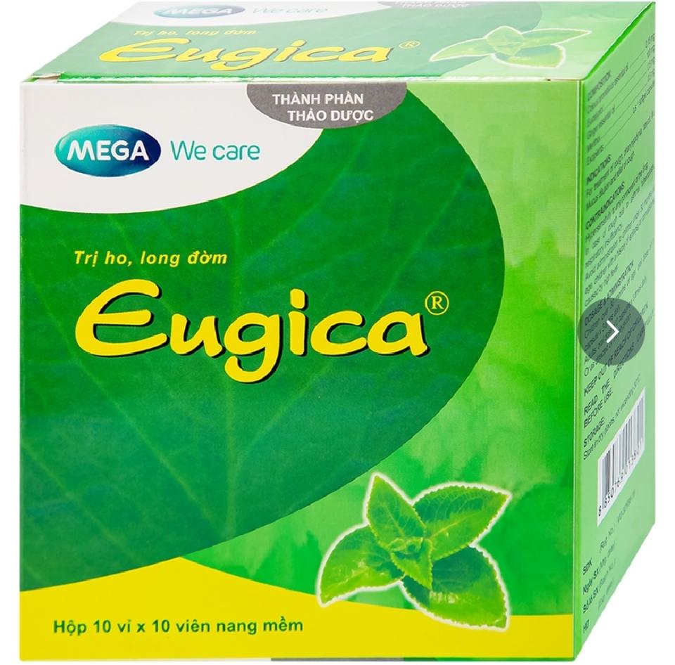 Thuốc Eugica MEGA xanh điều trị ho đờm, cảm cúm, sổ mũi (10 vỉ x 10 viên)-duoc-ban-tai-KimAnhpharmacy.buynow
