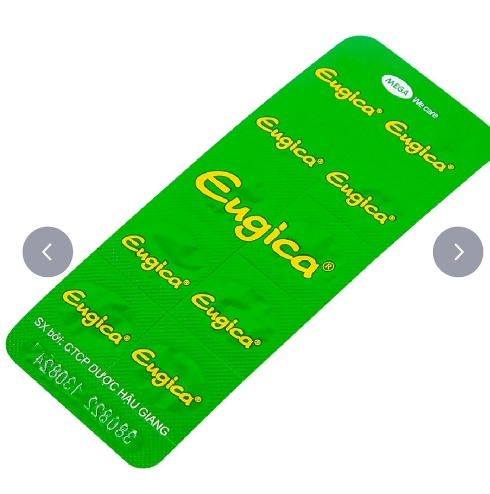 Thuốc Eugica MEGA xanh điều trị ho đờm, cảm cúm, sổ mũi (10 vỉ x 10 viên)-duoc-ban-tai-KimAnhpharmacy.buynow