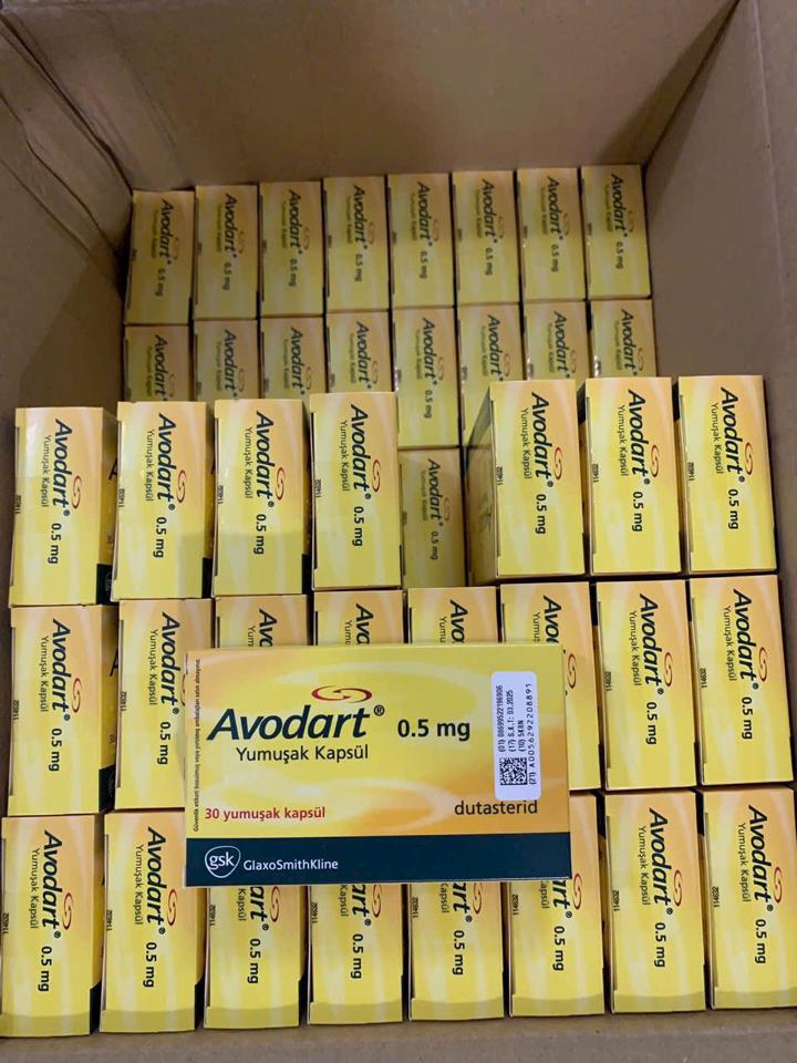 Avodart 0.5mg Hộp 30 viên -duoc-ban-tai-HC PHARMA