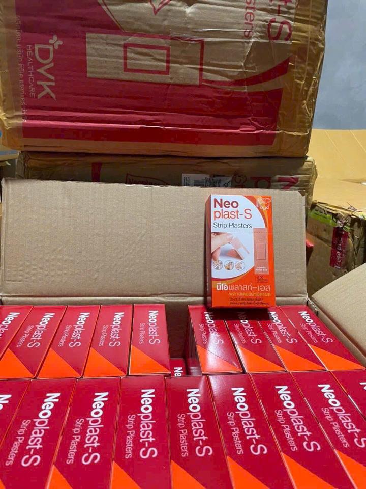 Băng keo cá nhân hộp 100 miếng -duoc-ban-tai-HC PHARMA
