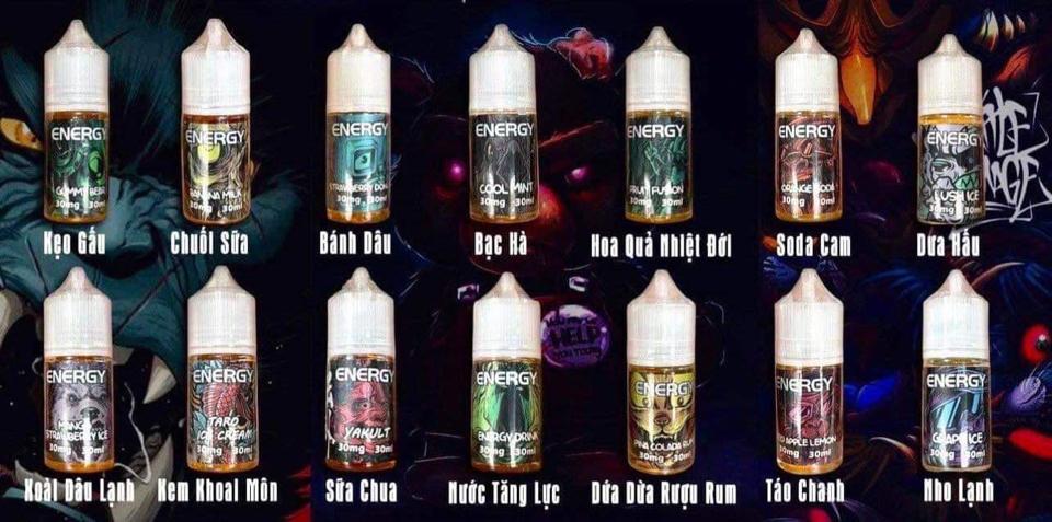 Tinh dầu Enegry 30ml ( 50 ni)-duoc-ban-tai-Smoke God Đà Lạt