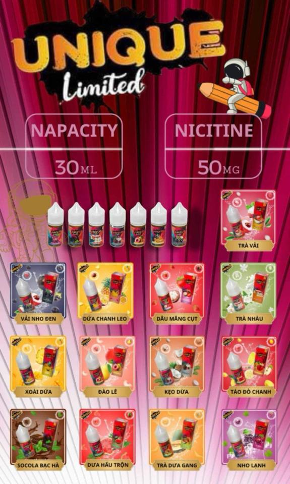 Unique 30ML ( 50 ni) Suppercool-duoc-ban-tai-Smoke God Đà Lạt