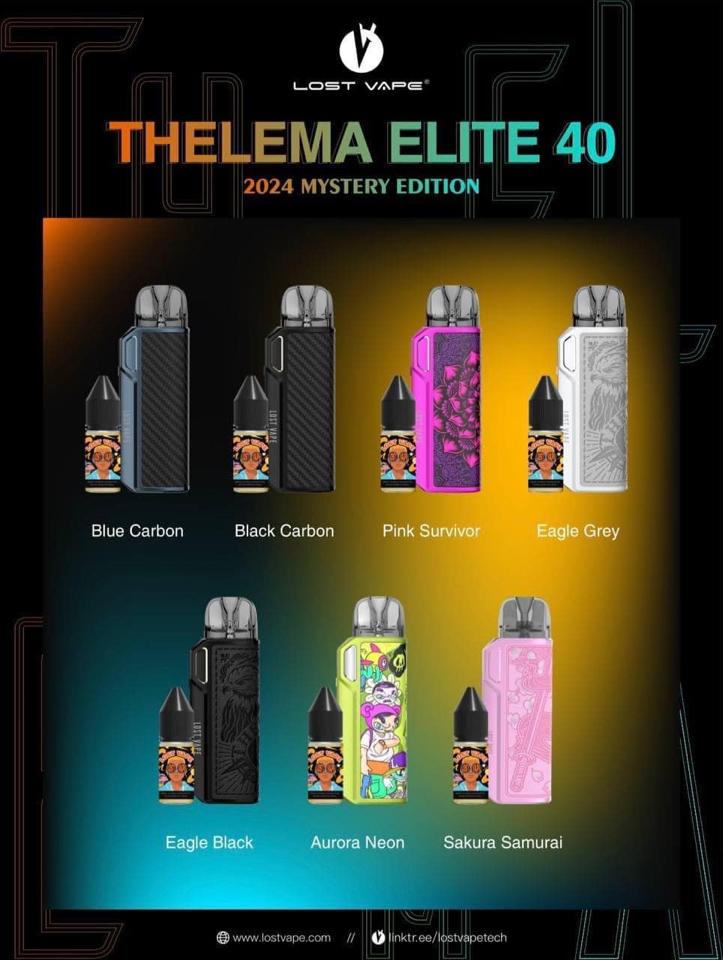 Lost Vape Thelema Elite 40W Pod Kit Kèm T.Dầu-duoc-ban-tai-Smoke God Đà Lạt