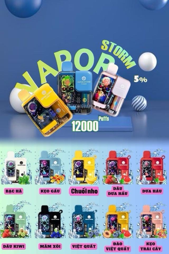 Vapor storm 12000 hơi-duoc-ban-tai-Smoke God Đà Lạt