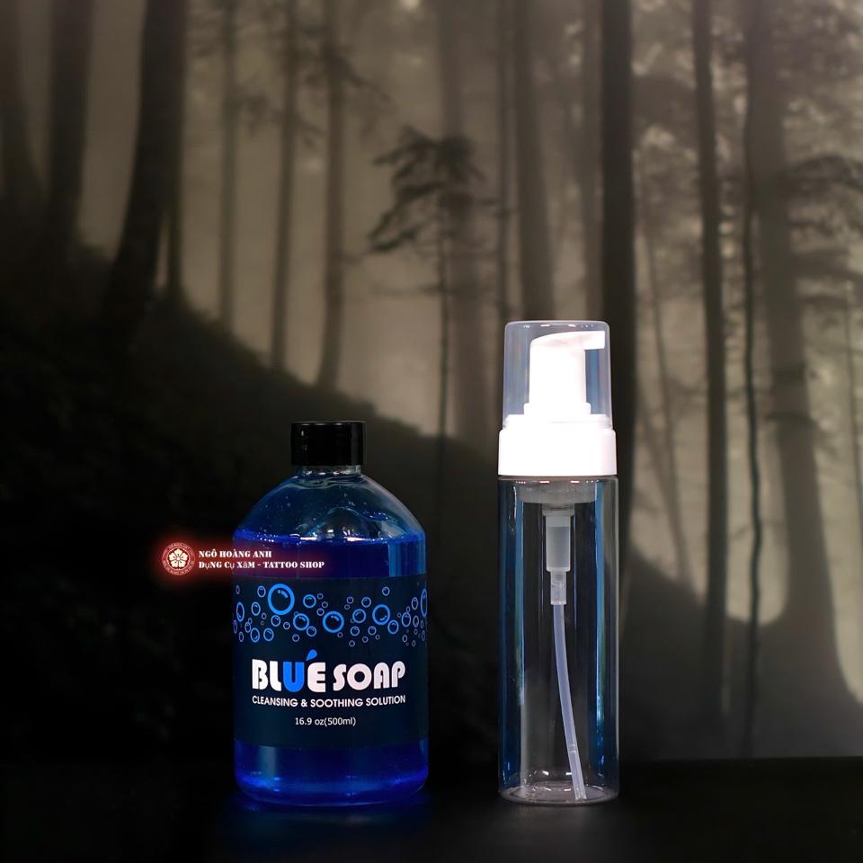 Blue Soap + Tặng bình Tạo Bọt-duoc-ban-tai-DỤNG CỤ XĂM - TATTOO SHOP