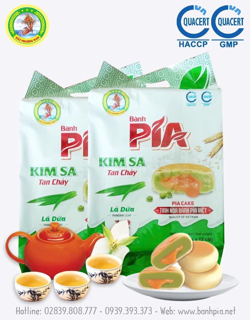 Bánh Pía Kim Sa Lá Dứa Đất Phương Nam 480g-duoc-ban-tai-BÁNH PÍA HẢI SƠN