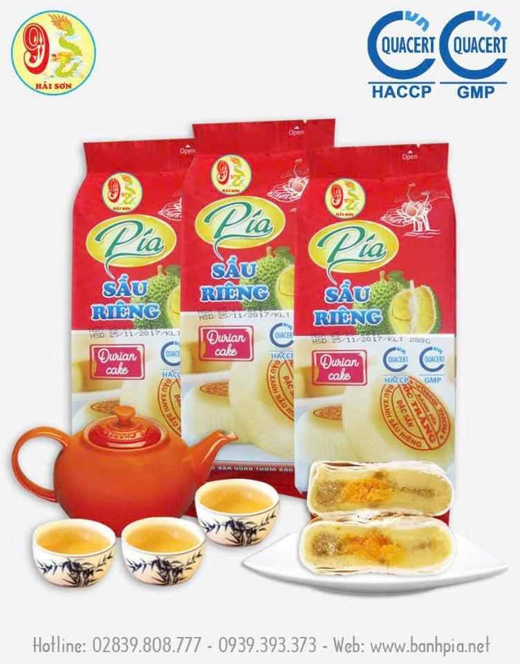 Bánh pía sầu riêng 280gram - Đỏ-duoc-ban-tai-BÁNH PÍA HẢI SƠN