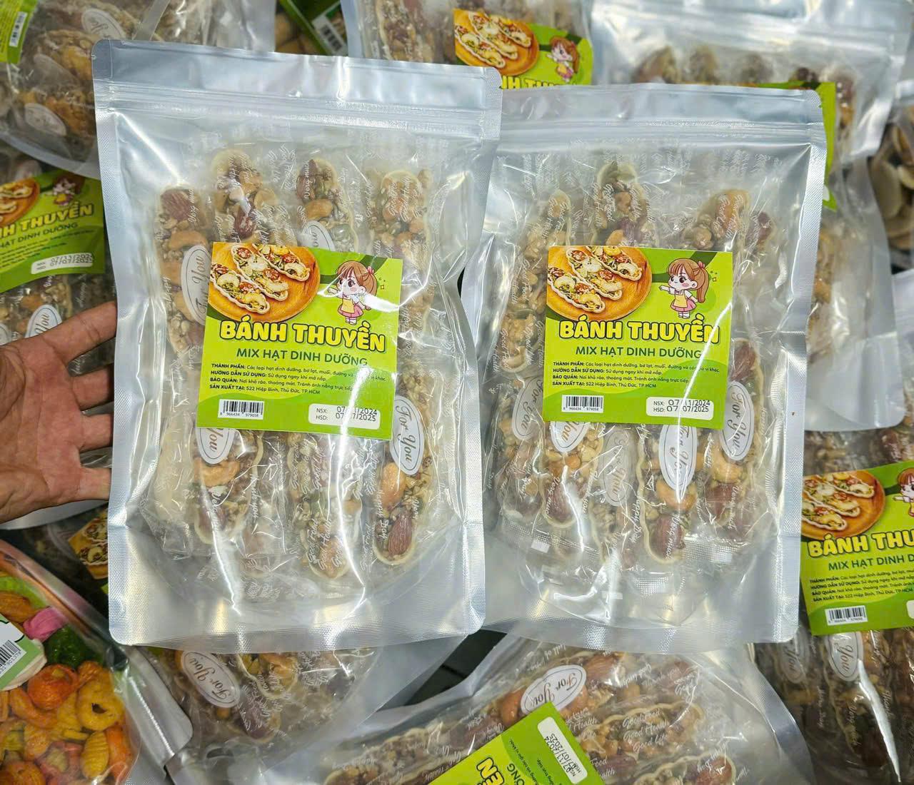 Bánh Thuyền Mix hạt dinh dưỡng 500g-duoc-ban-tai-BÁNH PÍA HẢI SƠN
