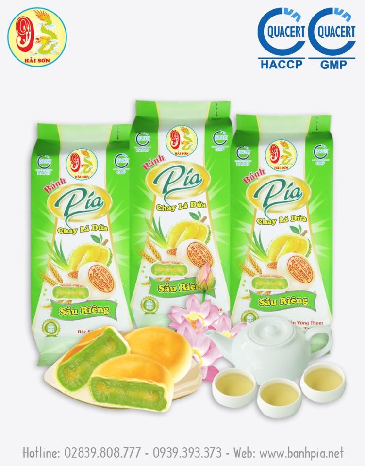 Bánh pía Chay Dứa 400g xanh-duoc-ban-tai-BÁNH PÍA HẢI SƠN