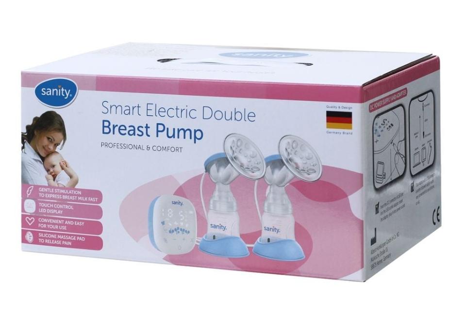 Máy hút sữa điện đôi Sanity có pin sạc S6306-duoc-ban-tai-Hàng Xịn Giá Tốt