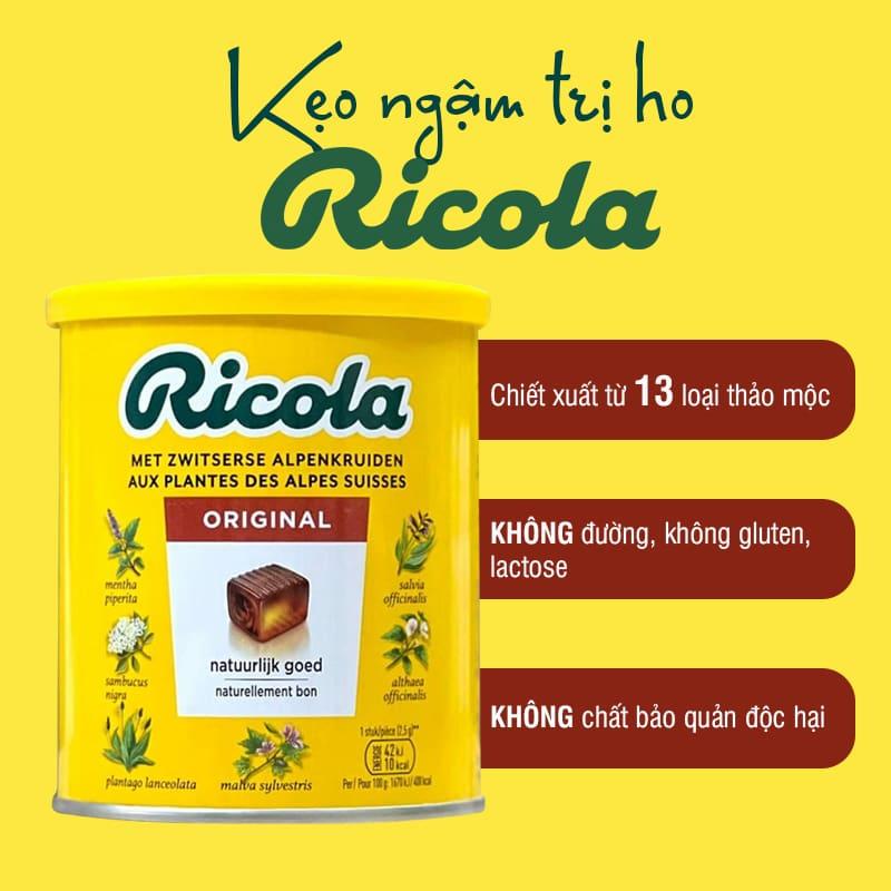 Kẹo ho Ricola Đức 250g-duoc-ban-tai-Hàng Xịn Giá Tốt