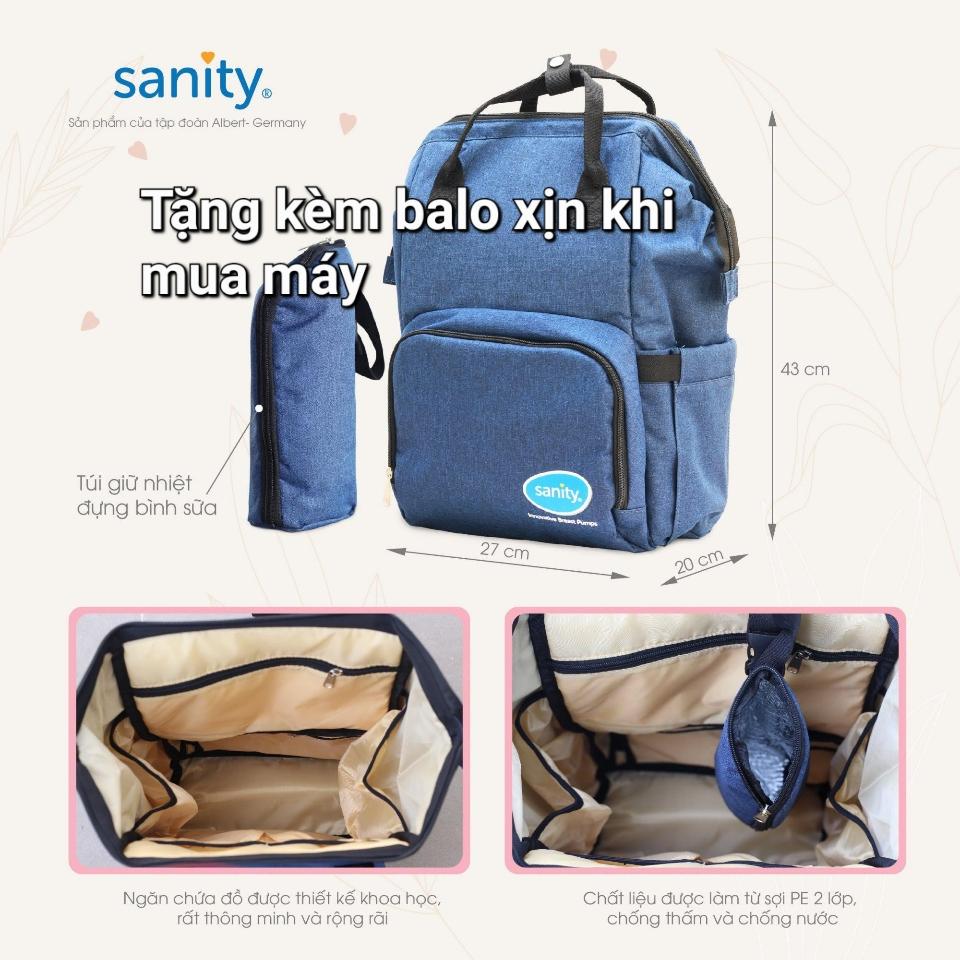 Máy hút sữa điện đôi Sanity có pin sạc S6306-duoc-ban-tai-Hàng Xịn Giá Tốt