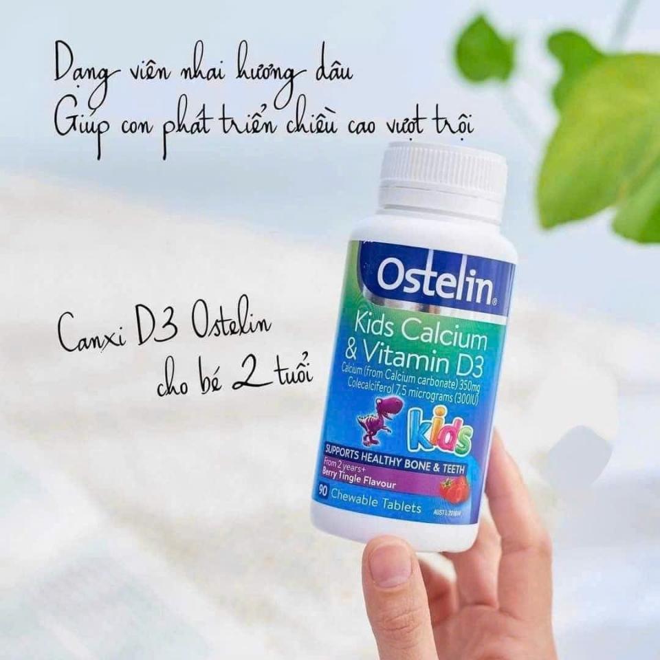 Viên ngậm Canxi D3 Ostelin cho bé từ 2 tuổi-duoc-ban-tai-Hàng Xịn Giá Tốt