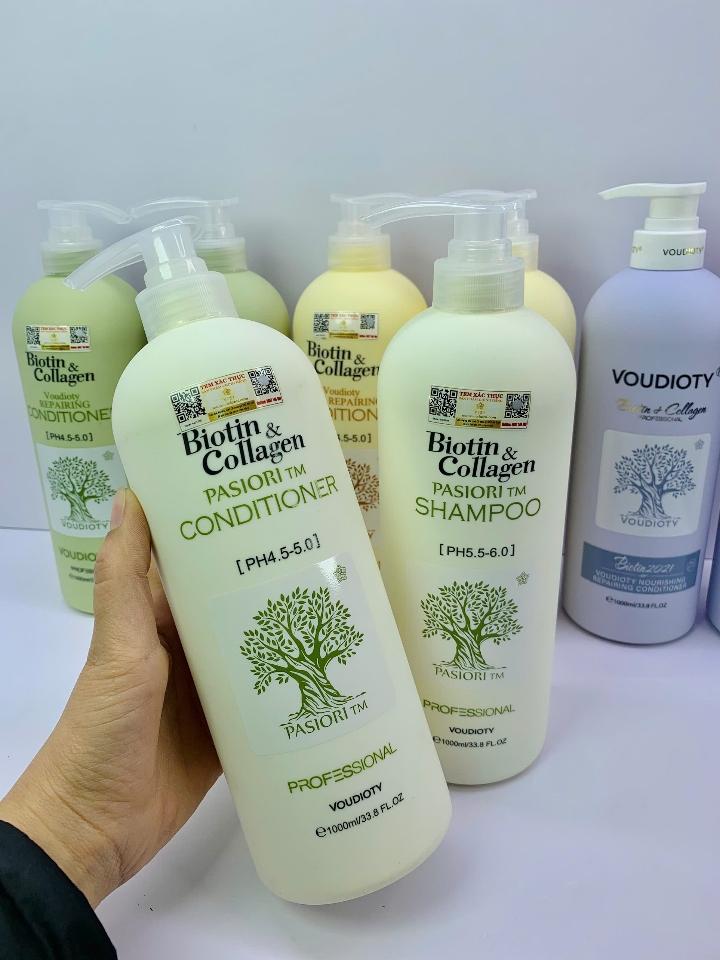  DẦU GỘI XẢ BIOTIN COLLAGEN PASIORI 1000ML – TRỊ RỤNG & PHỤC HỒI SIÊU MỀM MƯỢT-duoc-ban-tai-MỸ PHẨM QUÂN THU