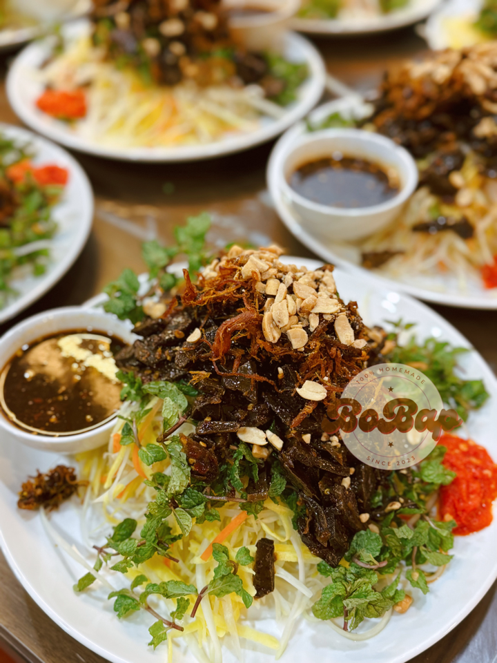 Set Gỏi Đu Đủ Gan Rim -duoc-ban-tai-BoBap