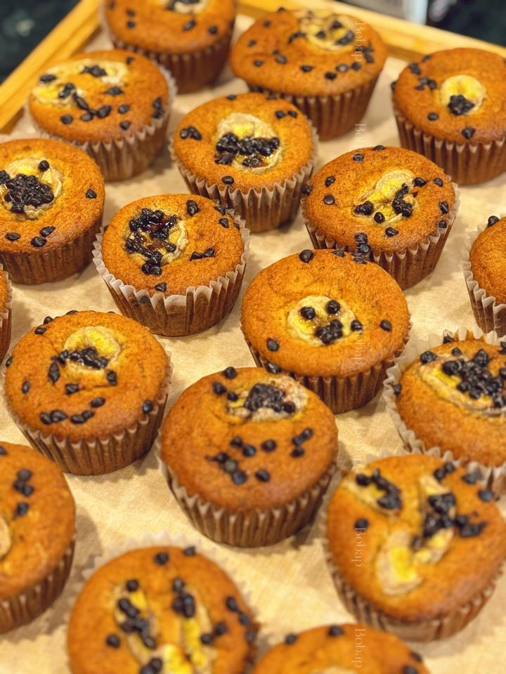 Banana Choco Muffin-duoc-ban-tai-BoBap