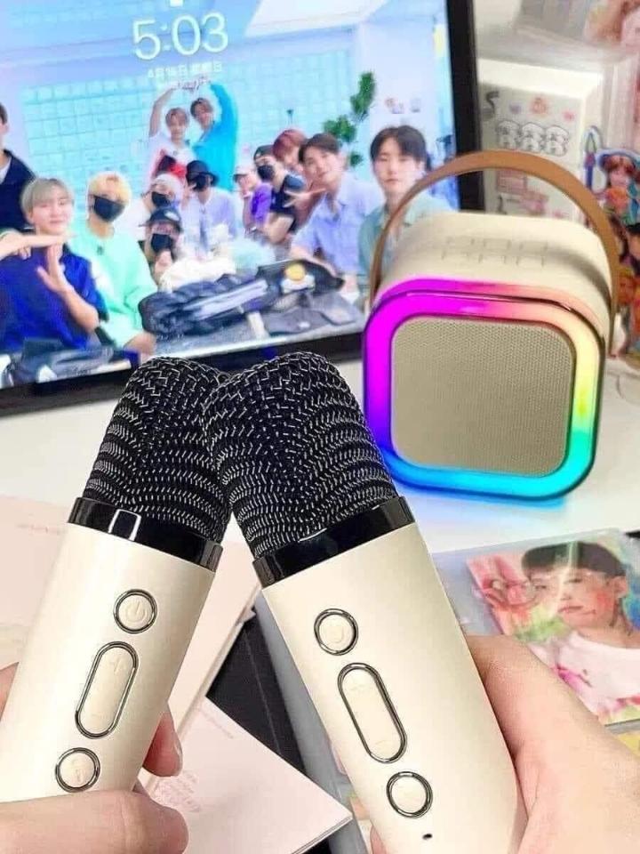 Loa Bluetooth kèm 2 mic-duoc-ban-tai-Gia Dụng An Nhiên