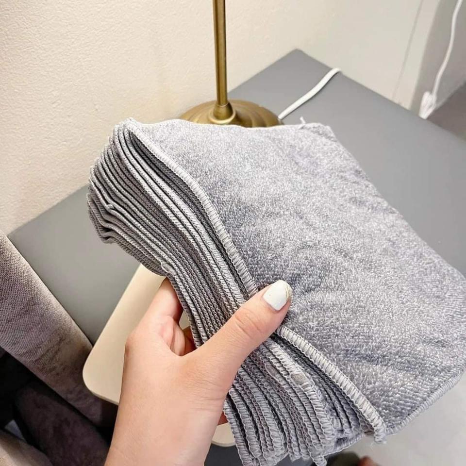 Set 10 khăn lau vuông (25x25)-duoc-ban-tai-Gia Dụng An Nhiên