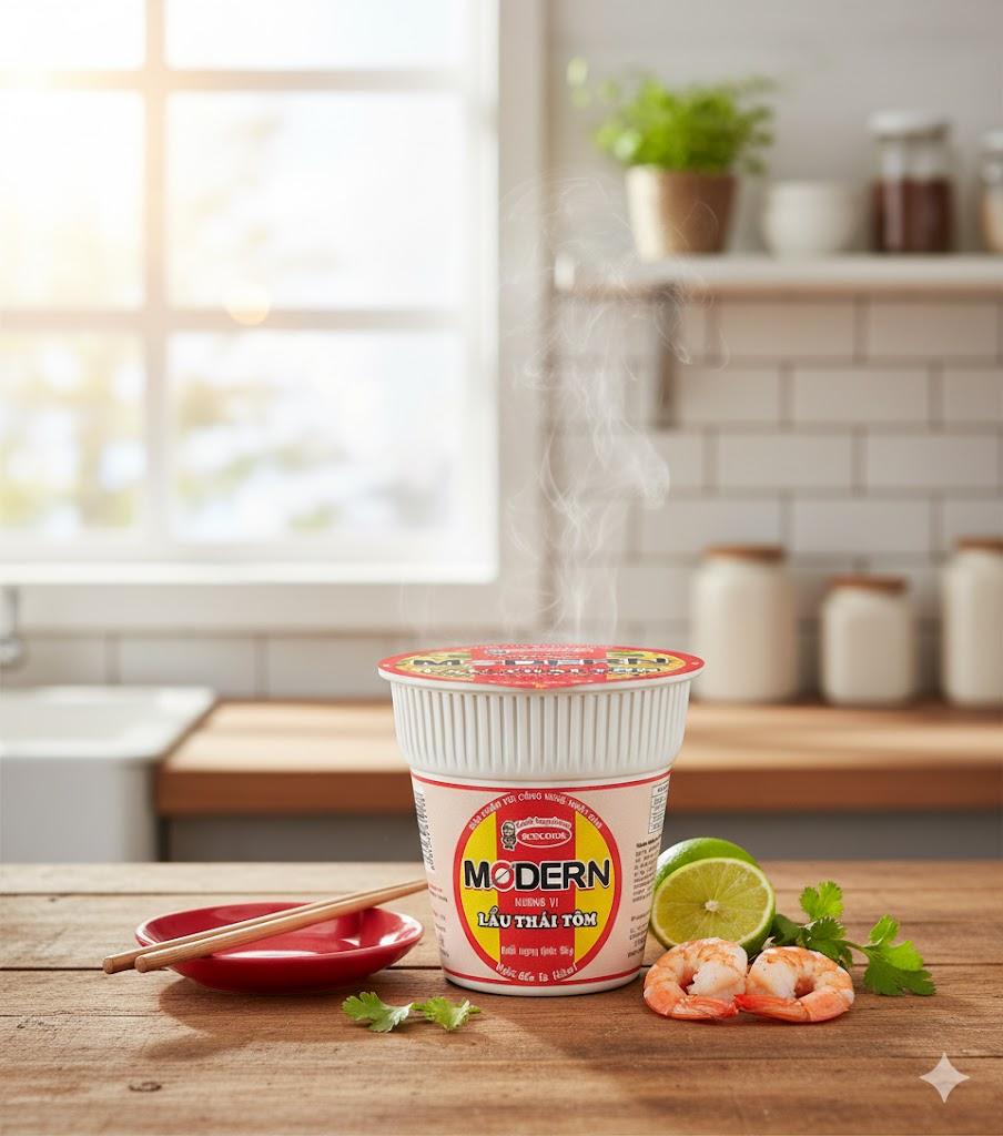 Mì Modern lẩu Thái tôm ly 65g-duoc-ban-tai-SBH minimart