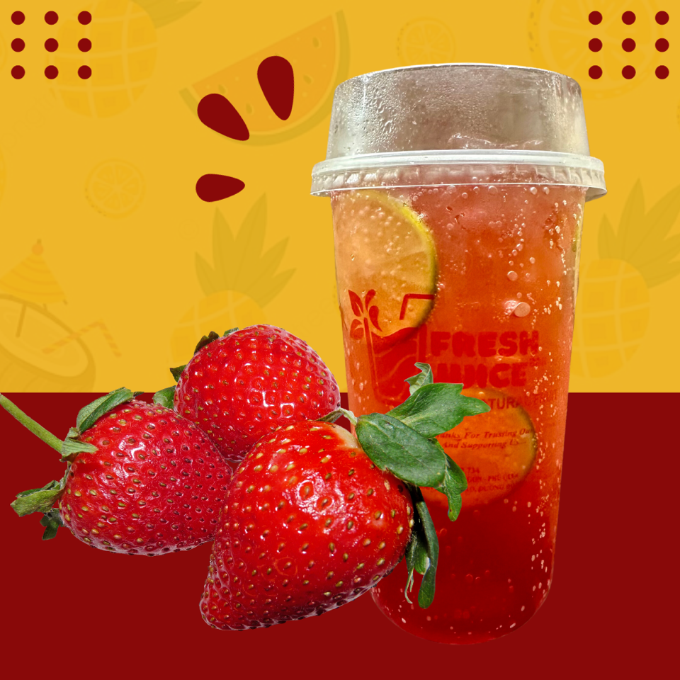 Strawberry Soda Lemon Ice-duoc-ban-tai-Bánh Mì Sài Gòn Phú Quốc