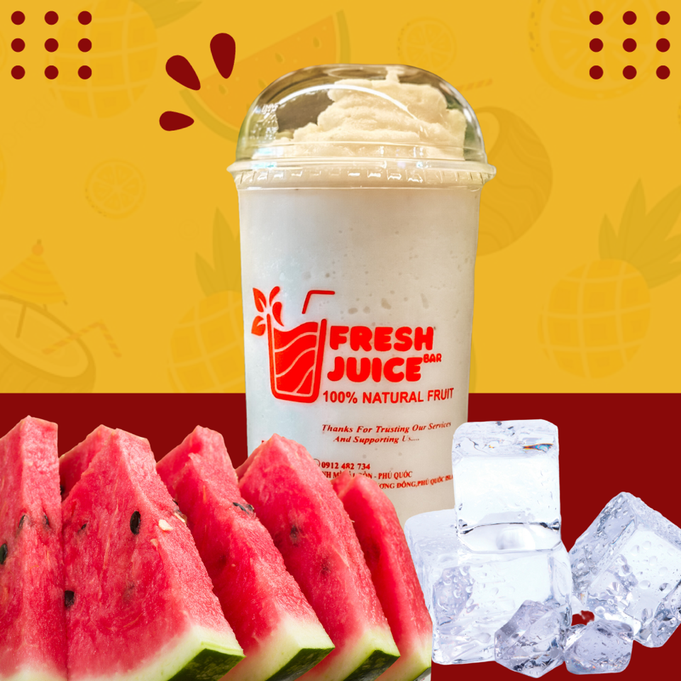 Watermelon Ice Blended-duoc-ban-tai-Bánh Mì Sài Gòn Phú Quốc