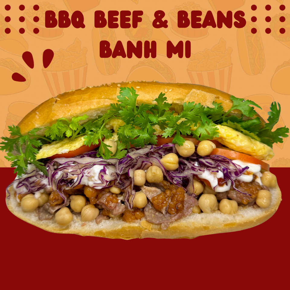 BBQ Beef & Beans-duoc-ban-tai-Bánh Mì Sài Gòn Phú Quốc