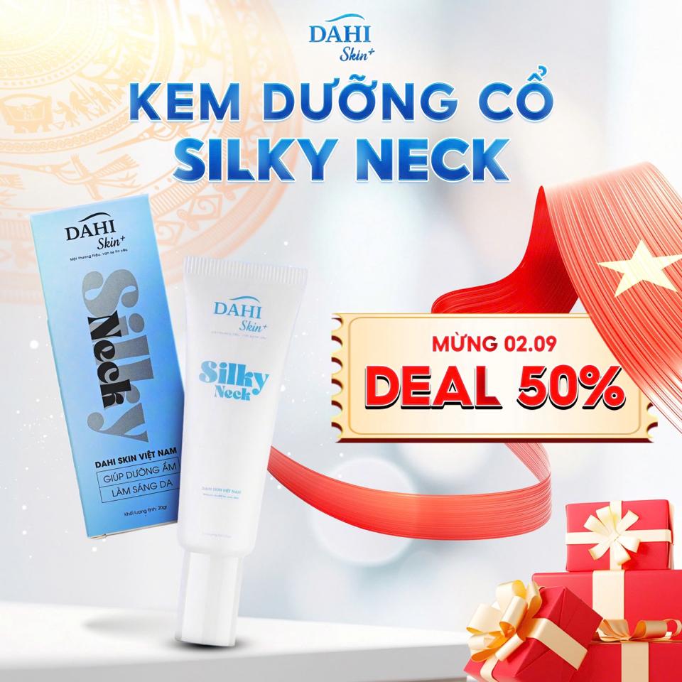 Kem Dưỡng Da Vùng Cổ SILKY NECK 20GR-duoc-ban-tai-DAHI SKIN VIỆT NAM