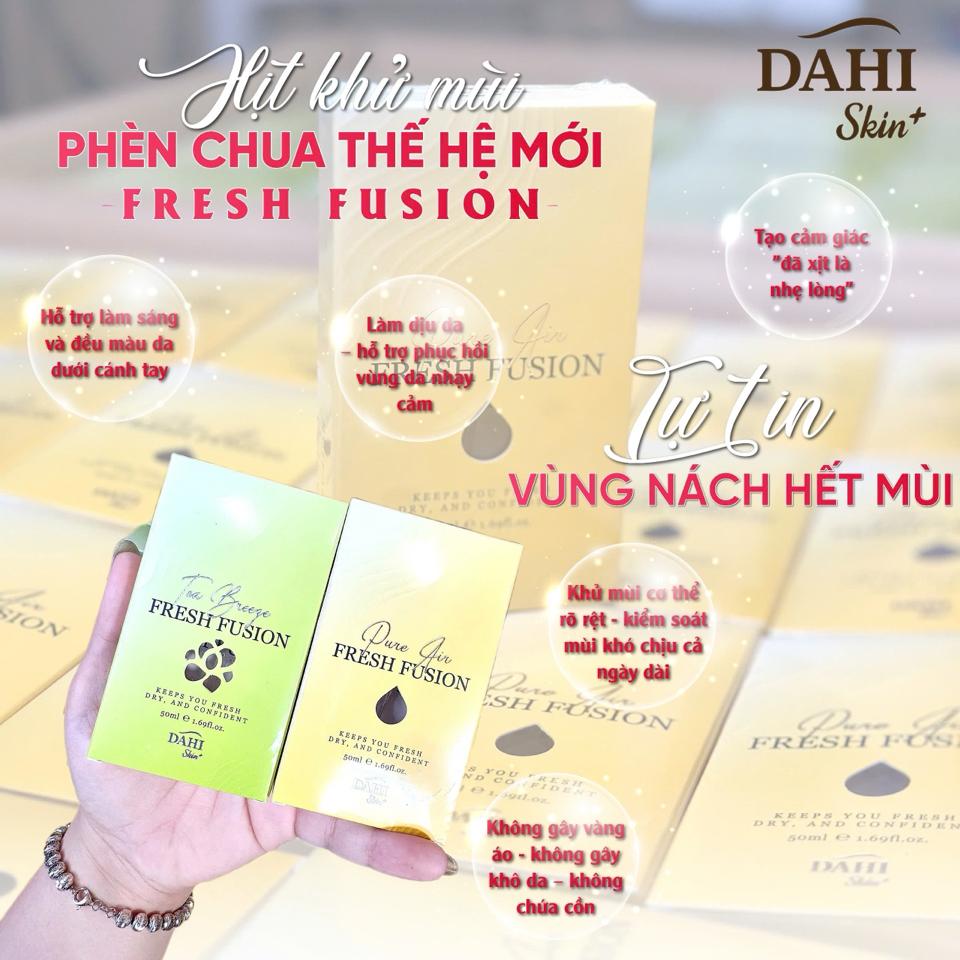 Xịt Khử Mùi Phèn Chua FRESH FUSION - Pure Air 50ML-duoc-ban-tai-DAHI SKIN VIỆT NAM