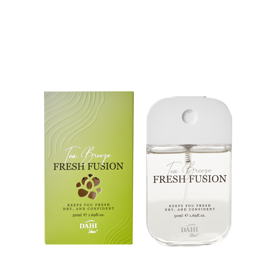 ( 1 PURE + 1 TEA 10ML ) Combo Xịt Khử Mùi Phèn Chua FRESH FUSION | Khô Thoáng ; Dịu Nhẹ ; Không Hương Liệu ; Dưỡng Sáng Da Vùng Nách-duoc-ban-tai-DAHI SKIN VIỆT NAM