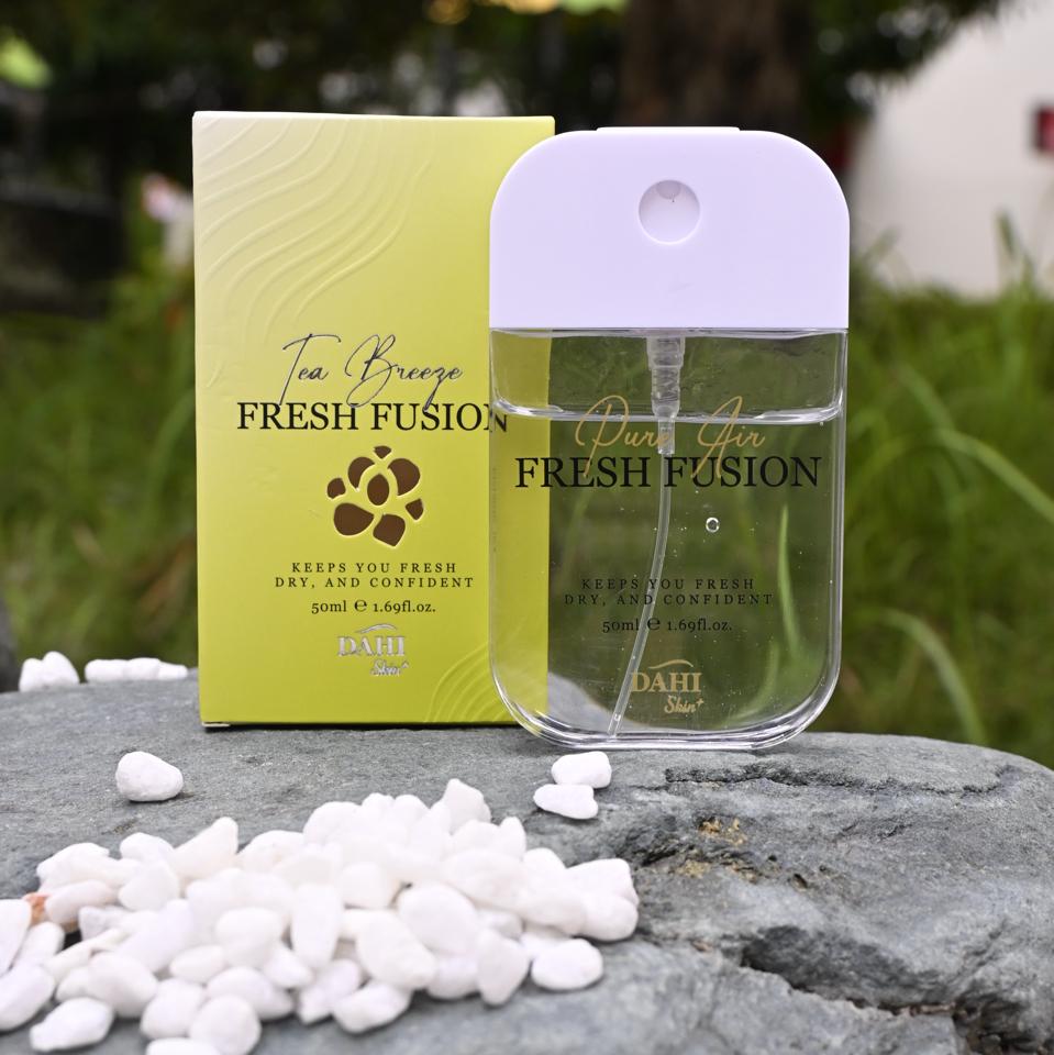 ( 2 TEA BREEZE 10ML ) Combo Xịt Khử Mùi Phèn Chua FRESH FUSION | Khô Thoáng ; Dịu Nhẹ ; Hương Trà  ; Dưỡng Sáng Da Vùng Nách-duoc-ban-tai-DAHI SKIN VIỆT NAM
