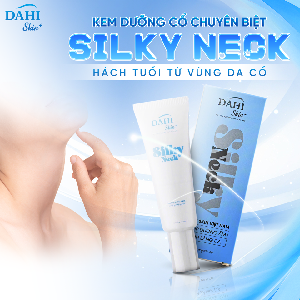 Kem Dưỡng Da Vùng Cổ SILKY NECK 20GR-duoc-ban-tai-DAHI SKIN VIỆT NAM