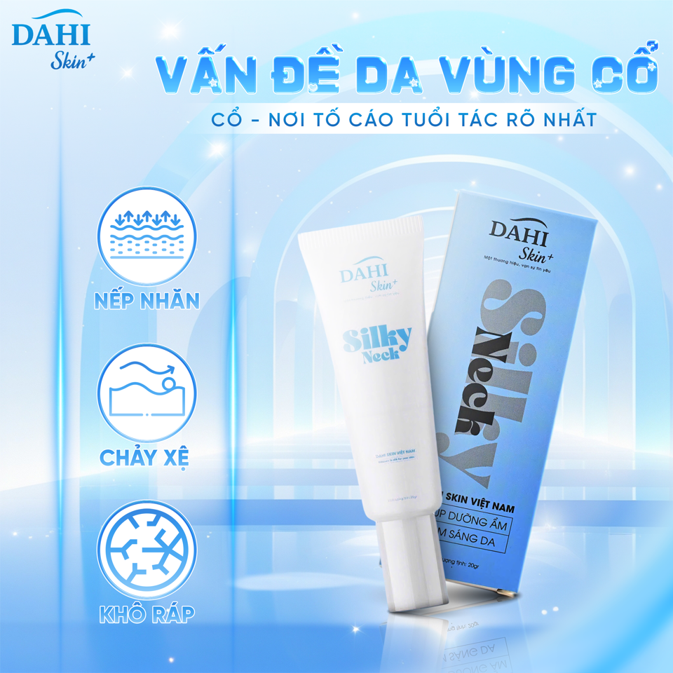 Kem Dưỡng Da Vùng Cổ SILKY NECK 20GR-duoc-ban-tai-DAHI SKIN VIỆT NAM