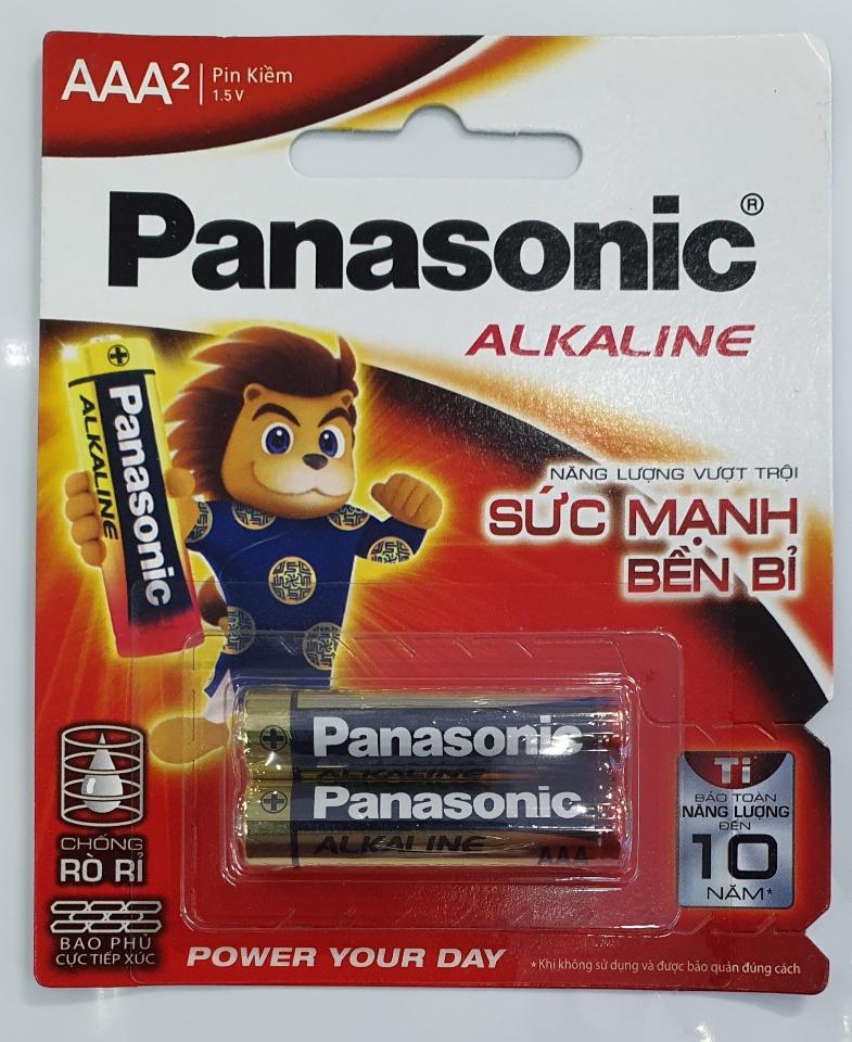 Pin tiểu Panasonic AA và AAA  ALKALINE  Bền bỉ dùng hết không chảy nước-duoc-ban-tai-Trọng Đại. Băng đĩa nhạc. Phụ kiện âm thanh