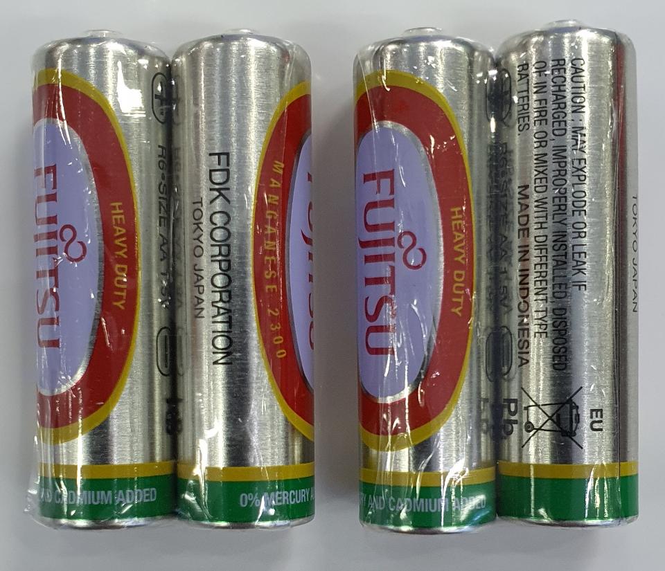 Pin tiểu FUJITSU  AA và AAA  Bền bỉ dùng hết không chảy nước.-duoc-ban-tai-Trọng Đại. Băng đĩa nhạc. Phụ kiện âm thanh