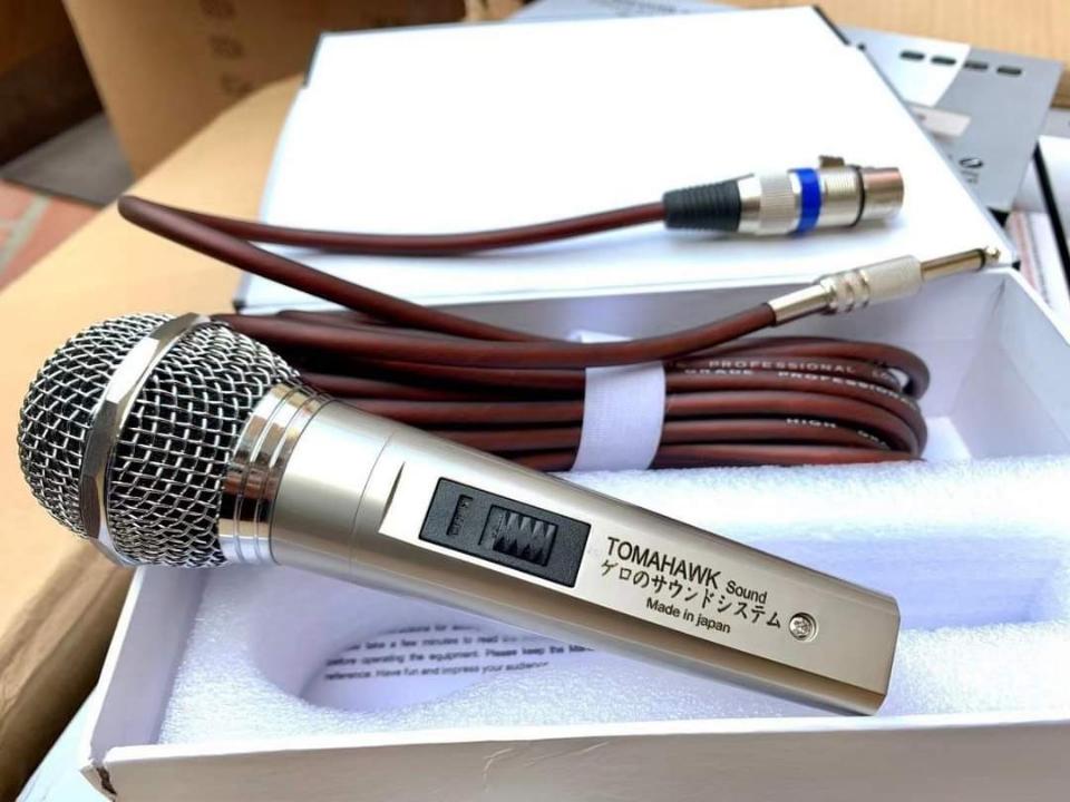 Micro.TOMAHAWK Sound. Dây-duoc-ban-tai-Trọng Đại. Băng đĩa nhạc. Phụ kiện âm thanh