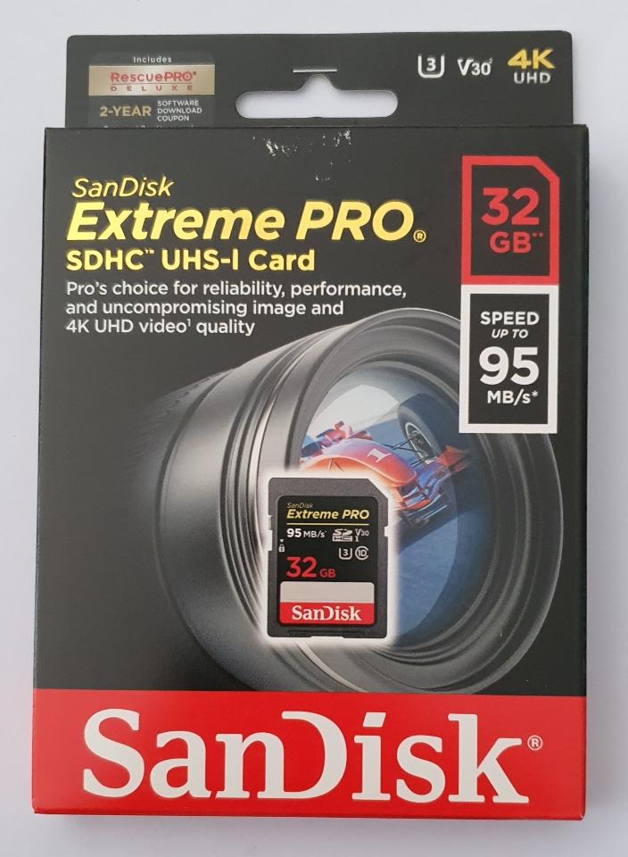 Thẻ Nhớ SanDisk 32GB Extreme Pro SDHC UHS-I - Hàng Nhập Khẩu

-duoc-ban-tai-Trọng Đại. Băng đĩa nhạc. Phụ kiện âm thanh