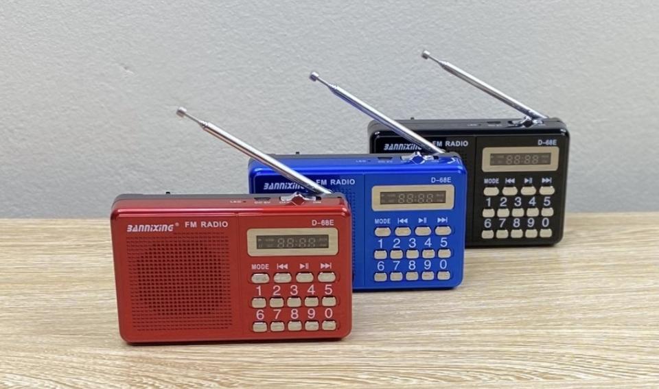 Đài 3ANNIXING FM RAĐIO 68E-duoc-ban-tai-Trọng Đại. Băng đĩa nhạc. Phụ kiện âm thanh