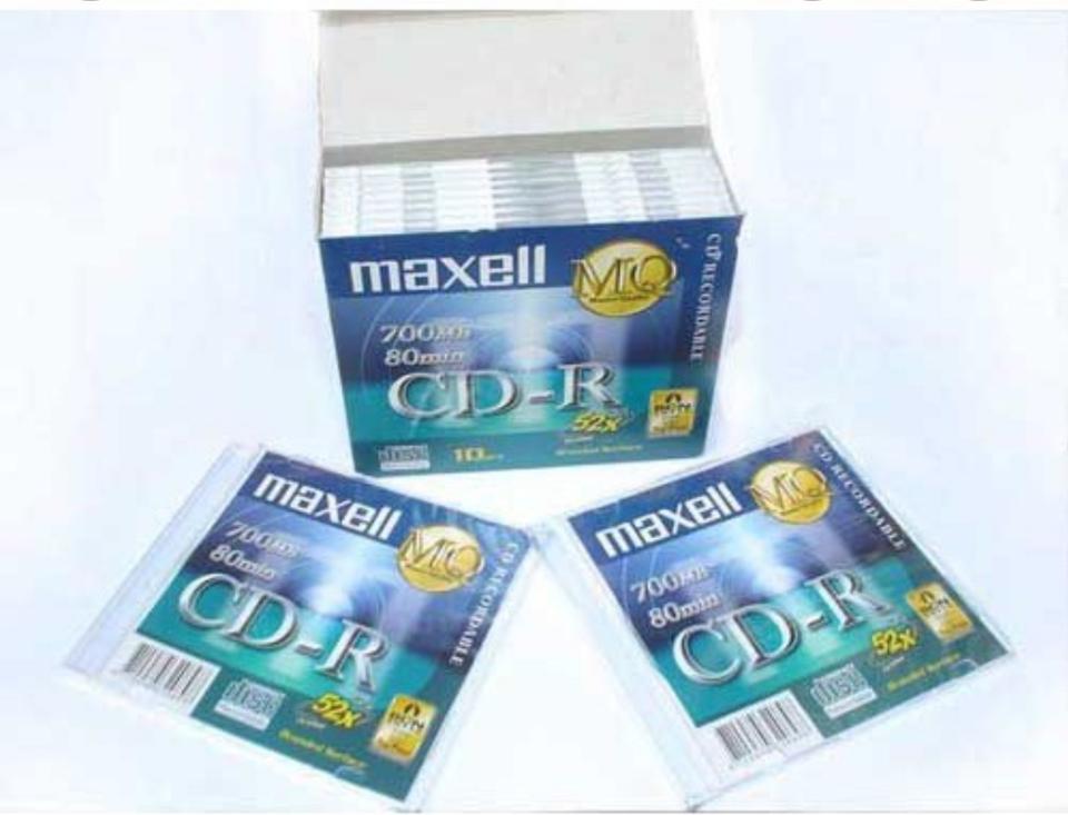 Đĩa CD trắng Maxell hôp.-duoc-ban-tai-Trọng Đại. Băng đĩa nhạc. Phụ kiện âm thanh