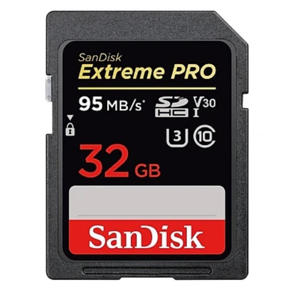 Thẻ Nhớ SanDisk 32GB Extreme Pro SDHC UHS-I - Hàng Nhập Khẩu

-duoc-ban-tai-Trọng Đại. Băng đĩa nhạc. Phụ kiện âm thanh