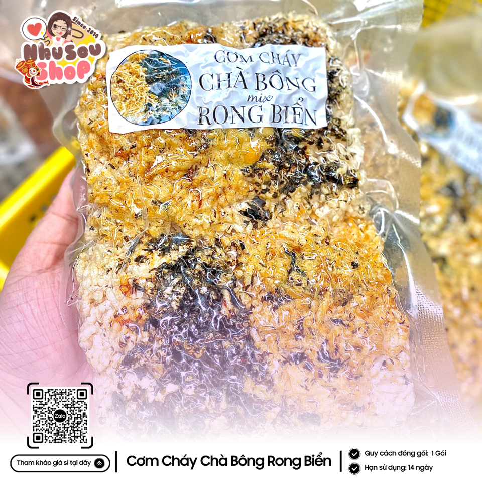 Cơm Cháy Chà Bông Rong Biển-duoc-ban-tai-NHUSOUSHOP BÁNH TRÁNG & ĂN VẶT