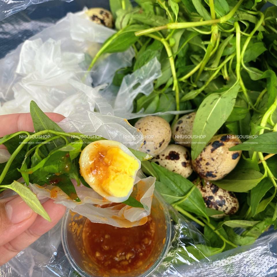 Bánh Tráng Chấm Bơ Me (5 Trứng Cút)-duoc-ban-tai-NHUSOUSHOP BÁNH TRÁNG & ĂN VẶT