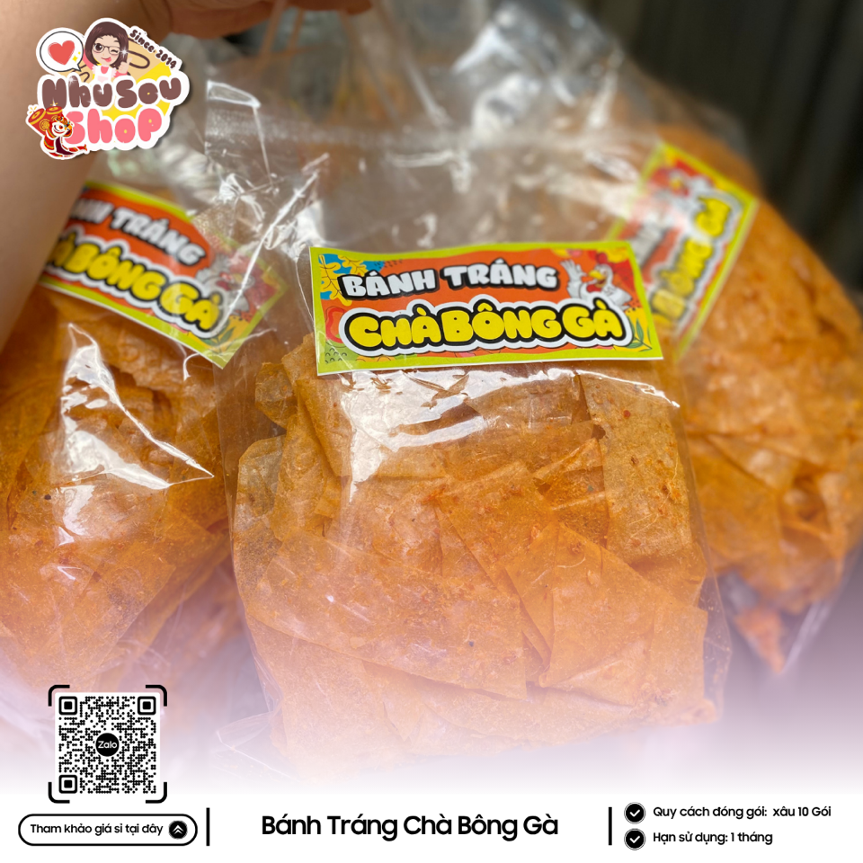 Bánh Tráng Chà Bông Gà-duoc-ban-tai-NHUSOUSHOP BÁNH TRÁNG & ĂN VẶT