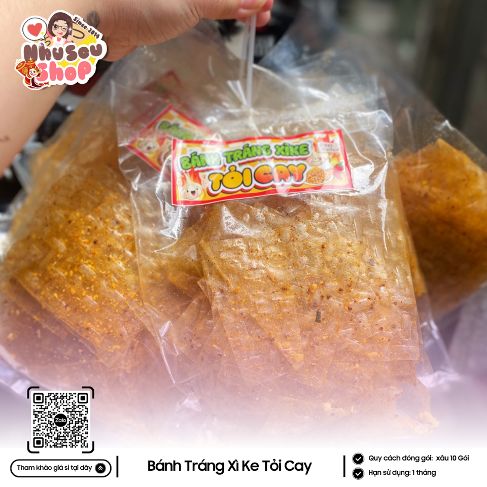 Bánh Tráng Xì Ke Tỏi Cay-duoc-ban-tai-NHUSOUSHOP BÁNH TRÁNG & ĂN VẶT