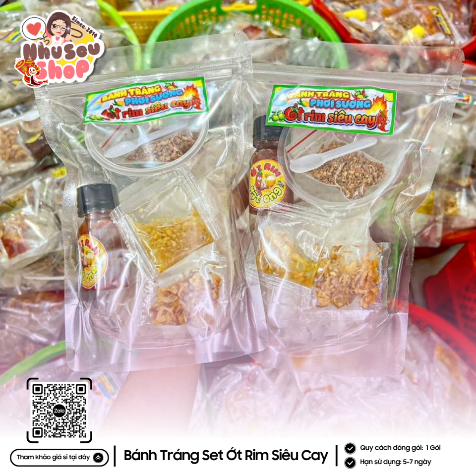 Bánh Tráng Set Ớt Rim Siêu Cay-duoc-ban-tai-NHUSOUSHOP BÁNH TRÁNG & ĂN VẶT